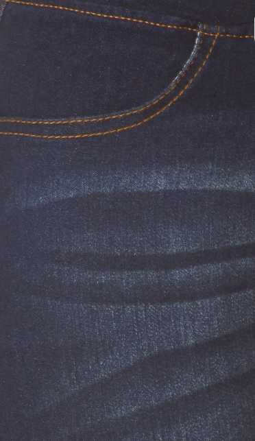 Denim Jeggings in Dark Blue - Women's
