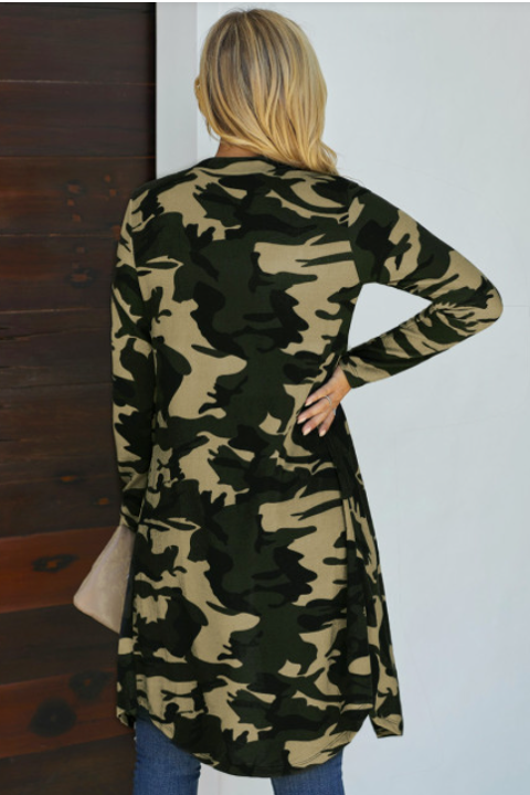 The Fallon - Women's Longline Knit Cardigan