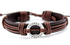 Football Leather Adjustable Bracelets