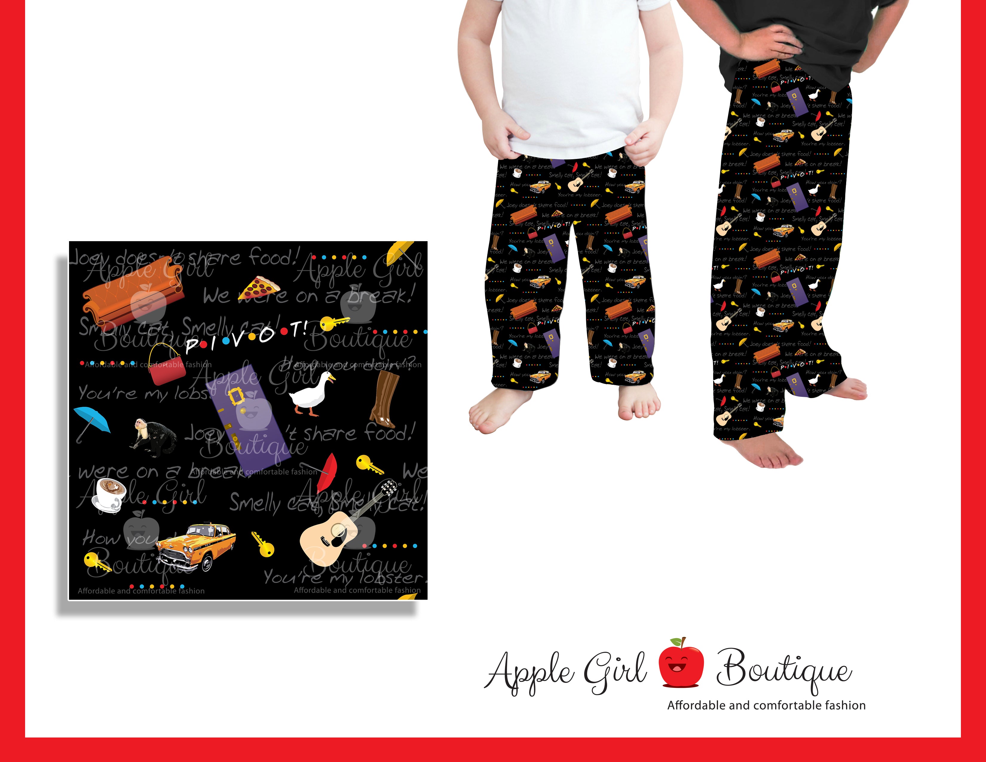 The One We Binge Watch - Kids Unisex Lounge Pants