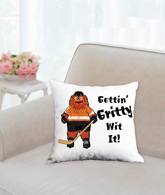 Gettin' Gritty Wit It Throw Pillow