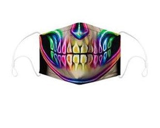 Graphic Face Mask with Removable Filter - Various Prints