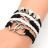 Heart Rope Chain Layered Bracelet