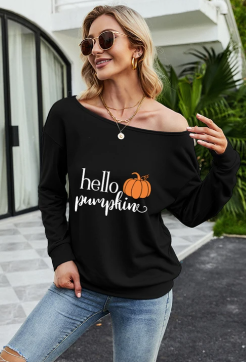 Hello Pumpkin - Women's Top