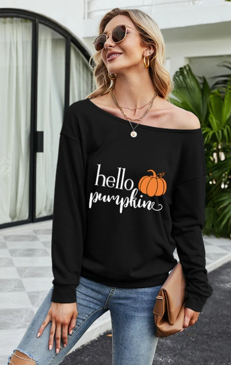 Hello Pumpkin - Women's Top