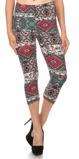 Jeweled - Women's One Size Capris