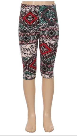 Jeweled - Girls Capris