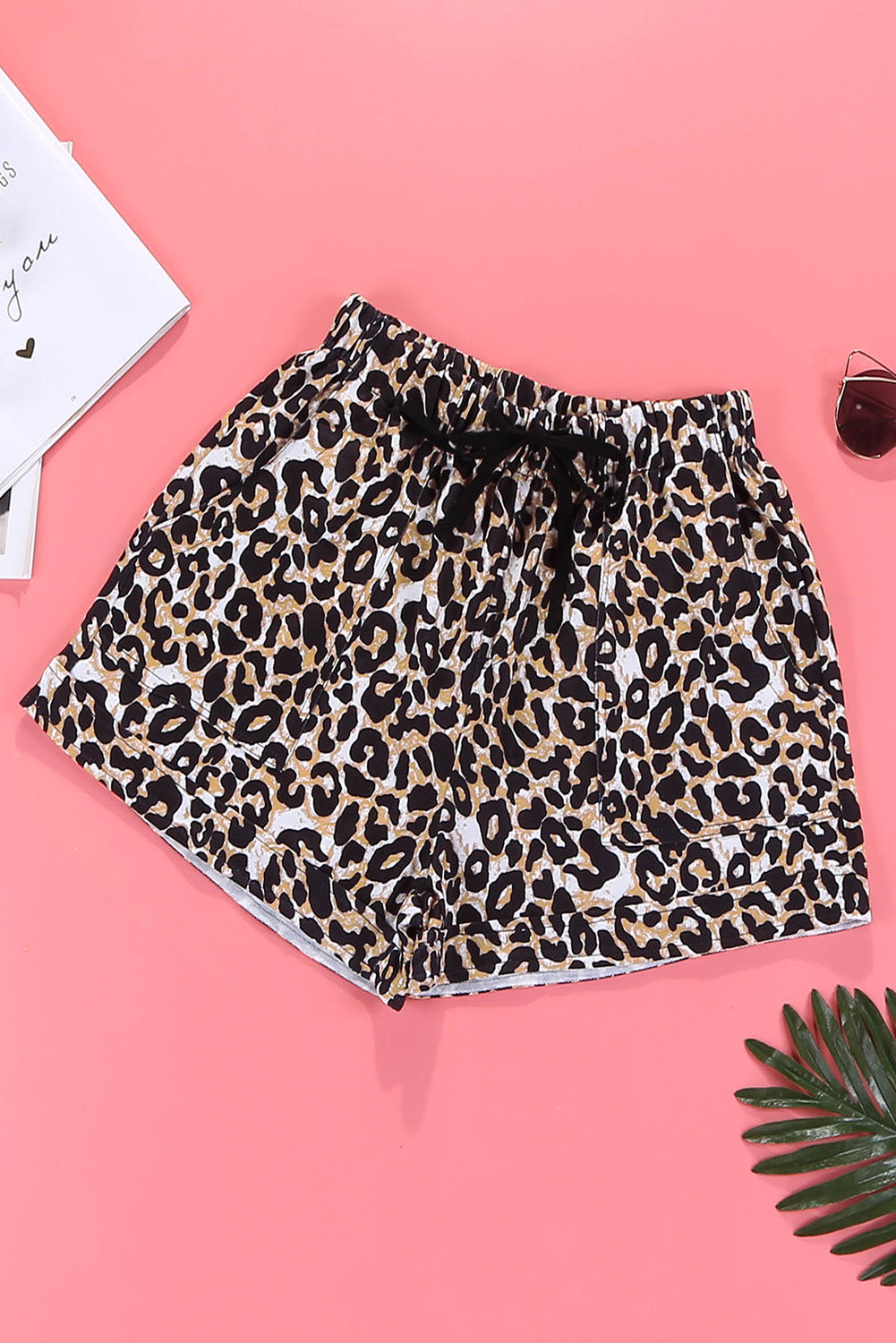 Leopard Print Women's Shorts