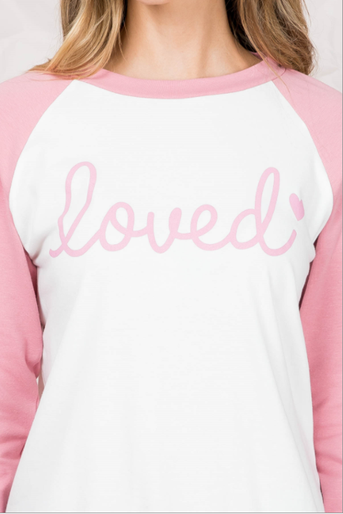 Loved - Women's Raglan Top