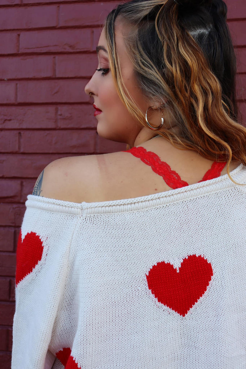 The Lovelynn - Women's Sweater in Cream