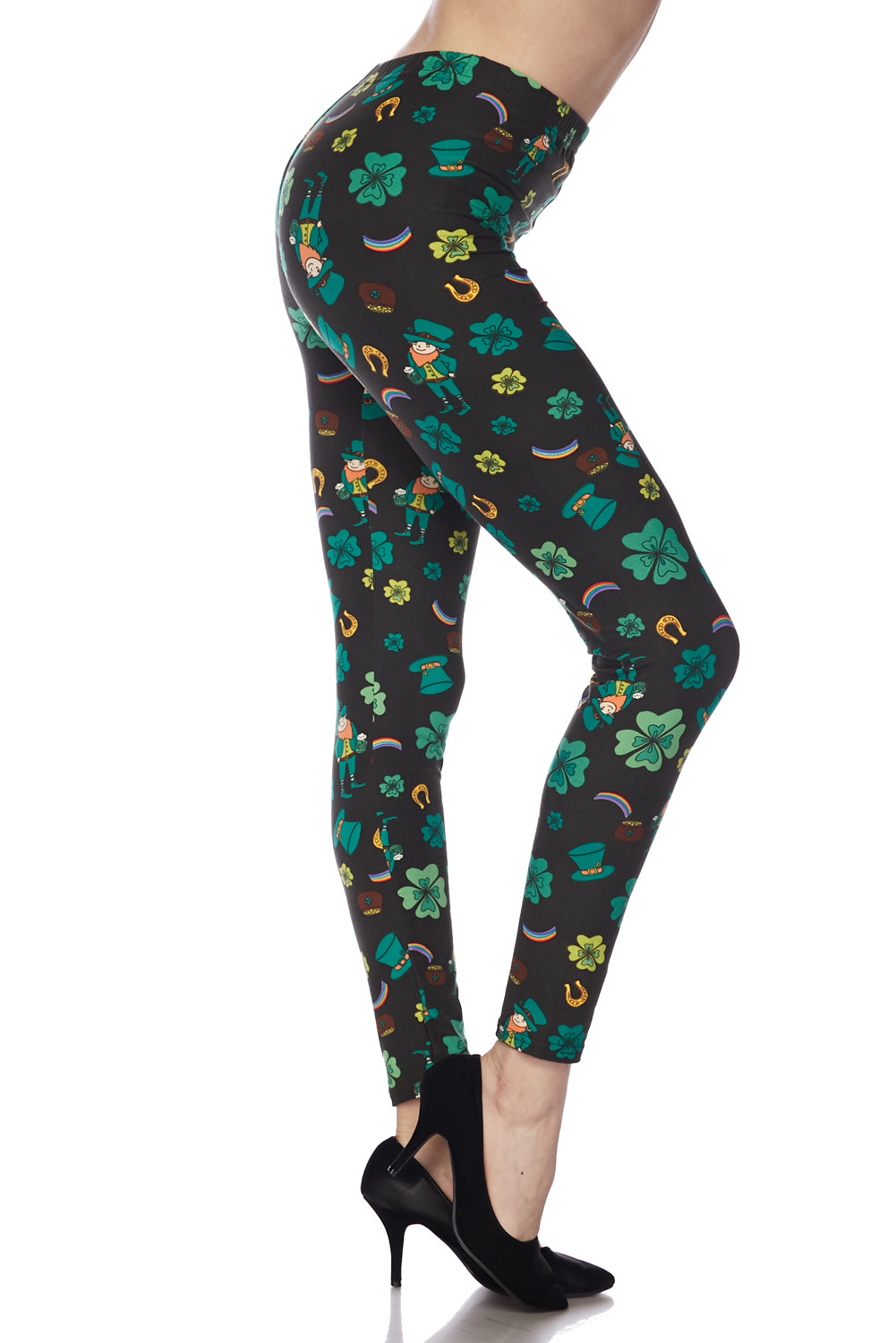 Me Lucky Charms  - Women's Plus Size Leggings