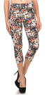 Fenced Roses - Women's One Size Capris