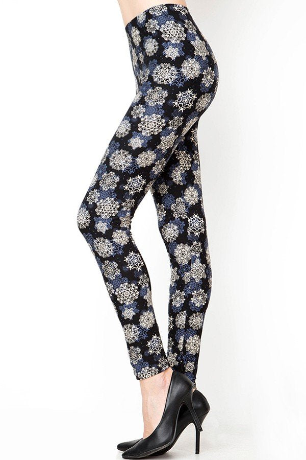 Evening Snowfall - Girls Leggings