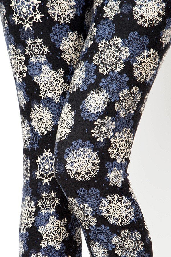 Evening Snowfall - Girls Leggings
