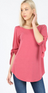The Paula - Women's Top in Rose