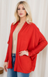 The Persephone - Women's Cardigan in Rust