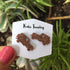 Acrylic Jeep Stud Earrings