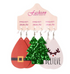Santa Believe Triple Earring Set