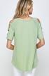 The Sara - Women's Top in Sage