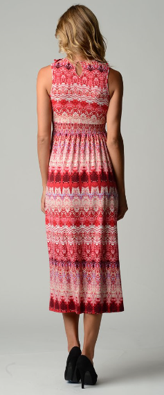 The Shawna - Women's Ruffled Maxi Dress