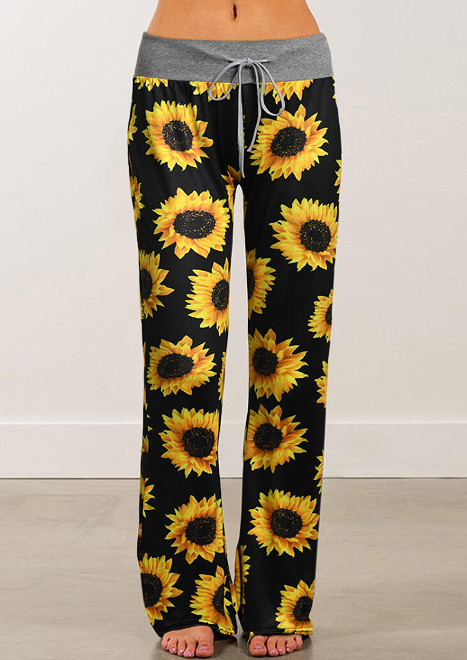 Happy Day Sunflowers - Women's Lounge Pants