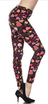 Sweet Sentiments - Women's Plus Size Leggings