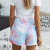 Pastel Tie Dye Women's Shorts